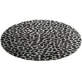thumbnail image 1 of Leopard Print Pattern Round Rugs -Washable Non-Slip Small Round Area Rug Throw Soft Circle Rugs for Bedroom, Modern Print Indoor Carpet for Entryway Sofa Living Room, 1 of 6