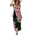 thumbnail image 1 of Leopard Print Pattern Sleeveless Dress Female Clothing Dress Women Summer 2025 Dress, 1 of 7