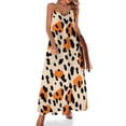 thumbnail image 1 of Leopard Print Pattern Sleeveless Dress Woman Fashion Long Dresses Women's Summer Suit Dress Summer 2025 Women, 1 of 7
