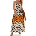 thumbnail image 1 of Leopard Print Pattern Sleeveless Dress Woman Fashion Long Dresses Women's Summer Suit Dress Summer 2025 Women, 1 of 7