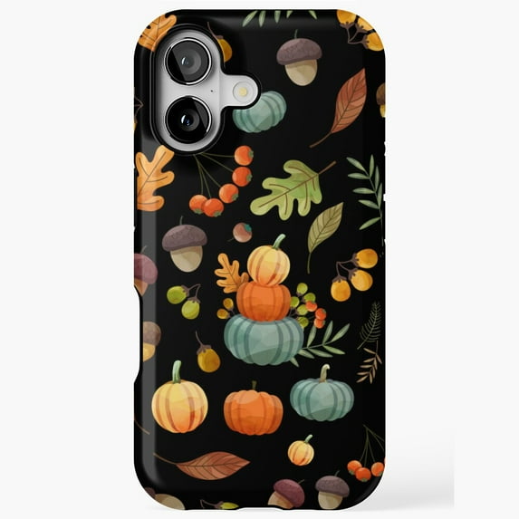 Leopard Print Pumpkin Autumn Fashion iPhone Case 17 to 11 Pro Max