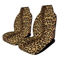 thumbnail image 1 of Leopard Print Seamless Pattern Car Seat Covers Front Seats Universal Fit for Cars SUV Truck Auto Interior Accessories, 1 of 3