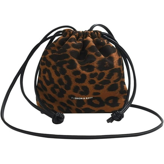 Leopard Print Shoulder Bag Large Cheetah Print Canvas Tote Bag Slouchy Hobo Handbag Leopard Print Messenger Bag