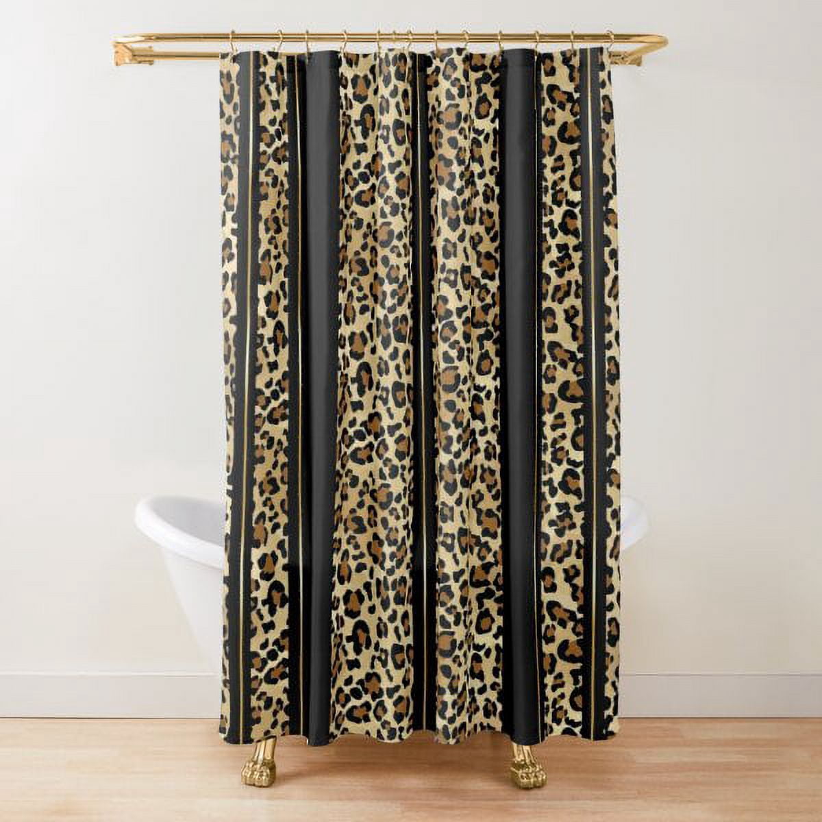 Leopard Print Shower Curtain