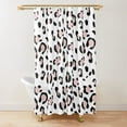 thumbnail image 1 of Leopard Print Shower Curtain Brown Bathroom Curtain Wild Safari Animal Powerful Bathroom Set for Men Panthera Bathroom r Set, 1 of 5