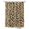 thumbnail image 1 of Leopard Print Shower Curtain Set ，Waterproof Fabric Shower Curtains Abstract Modern Leopard Texture Shower Curtains for Bathroom,Bathroom Decor 36"x72", 1 of 6
