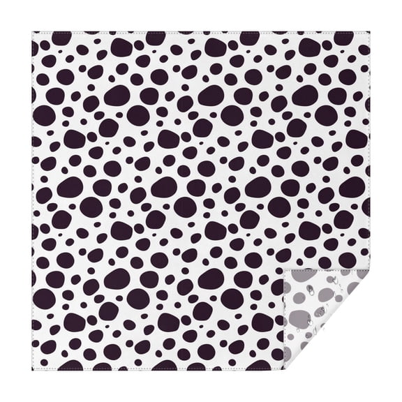 Leopard Print Square Tablecloth 42x42in(107x107cm) – Waterproof Polyester Printed Table Cover, Wrinkle Resistant & Washable for Kitchen Dining Picnic Party Decor