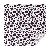 Leopard Print Square Tablecloth 42x42in(107x107cm) – Waterproof Polyester Printed Table Cover, Wrinkle Resistant & Washable for Kitchen Dining Picnic Party Decor