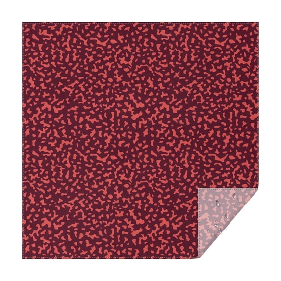 Leopard Print Square Tablecloth 60x60in(152x152cm) – Waterproof Polyester Printed Table Cover, Wrinkle Resistant & Washable for Kitchen Dining Picnic Party Decor