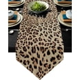 thumbnail image 1 of Leopard Print Table Runner Country Wedding Decor Cake Tablecloth Placemat Dinning Table Decoration Table Runners, 1 of 5