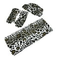 thumbnail image 1 of Leopard Print Winter Hat Scarf and Gloves Set for Women – Soft Fleece 3-Piece Cold Weather Accessories, 1 of 4