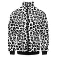 thumbnail image 1 of Leopard Print Zipper Hoodies Sweatshirts 3D Printed Jackets For Men Women Clothing Casual Fashion Trendy Unisex Coat Jacket Tops, 1 of 7
