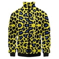 thumbnail image 1 of Leopard Print Zipper Hoodies Sweatshirts 3D Printed Jackets For Men Women Clothing Casual Fashion Trendy Unisex Coat Jacket Tops, 1 of 7