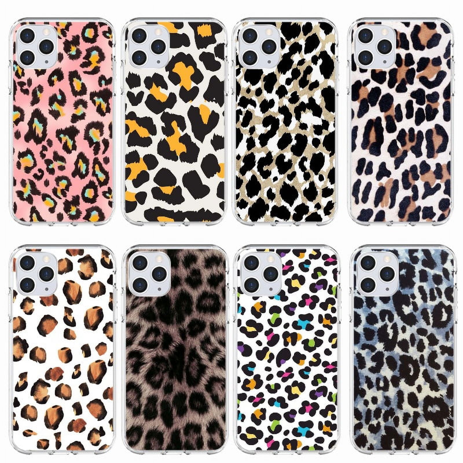 For iPhone 15 Pro Max Plus 14 13 12 11 X 8 7 SE - Cute Leopard Female Girls  Case