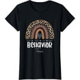 thumbnail image 1 of Leopard Rainbow Teacher Student, School Behavior Team T-Shirt, 1 of 3