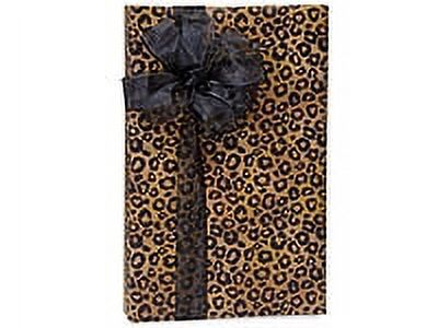 Leopard Safari Birthday / Special Occasion Gift Wrap Wrapping Paper-16ft - image 1 of 1