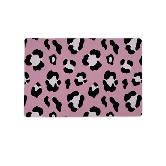 Leopard Seamless Pattern Mat Rectangle -Image by Shutterstock,