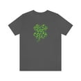 thumbnail image 1 of Leopard Shamrock Shirt | Lucky Four Leaf Clover Shirt | Saint Patricks Day Shirt | Unisex Jersey Short Sleeve Tee, 1 of 10