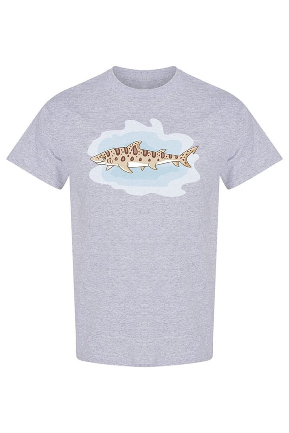 Leopard Shark T-Shirt Men -Image by Shutterstock, Male Small