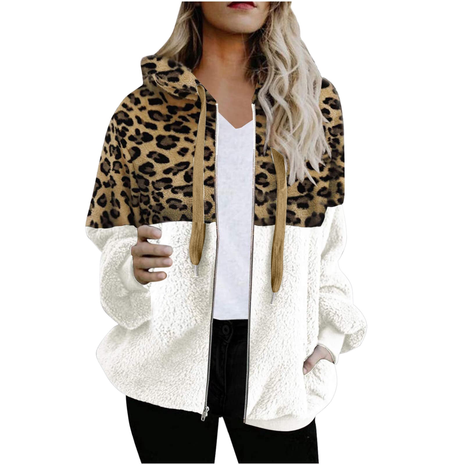Cheetah sherpa outlet pullover