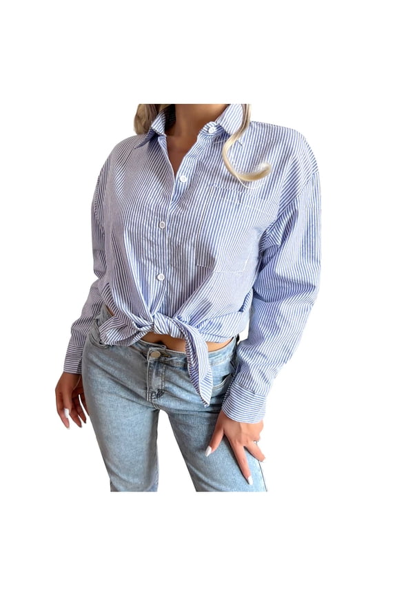 Leopard Shirts for Women Fashion Button Down Collared Tshirts Long Sleeve Casual Loose Fit Blouse V Neck Tunic Tops