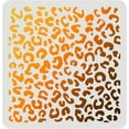 thumbnail image 1 of FINGERINSPIRE Leopard Skin Stencils Decoration Template 11.8x11.8 inch Plastic Drawing Painting Stencils Square Reusable Stencils for Painting on Wood, Floor, Wall and Tile, 1 of 7