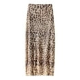 thumbnail image 1 of Leopard Skirts For Women Vintage High Waist Women's Tulle Skirt Fall Stylish Long Skirts Elegant Animal Print Skirt Woman, 1 of 8