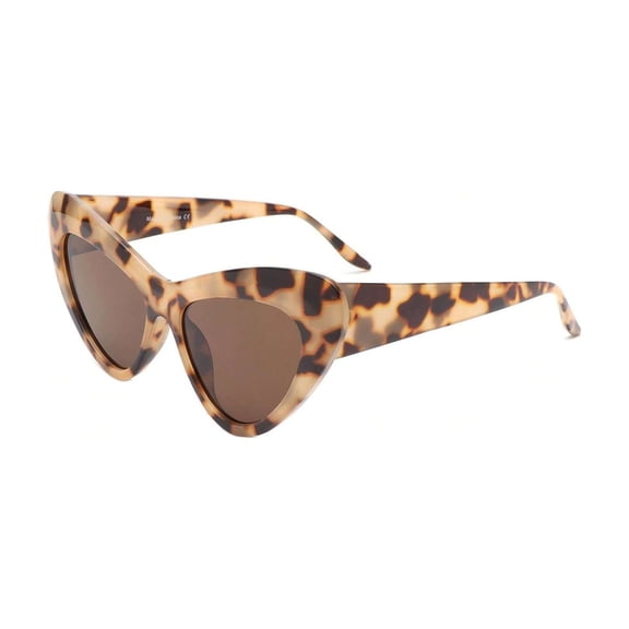 Leopard Small Frame Sunglasses - Retro Pattern UV400 Protection Daily Casual Eyewear