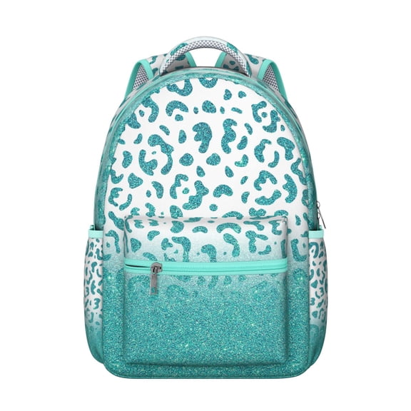 Leopard Spots School Backpack Cheetah Animal Print Texture Unique Fashion Backpack for Student and Student