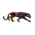thumbnail image 1 of Leopard Statue, Desktop Animal Decoration Resin, Leopard Sculpture Ornament Leopard Statues for Desktops for Animal Lovers, 1 of 9