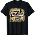 thumbnail image 1 of Leopard Sunflower Lunch Lady First Day Back To School T-Shirt, 1 of 4