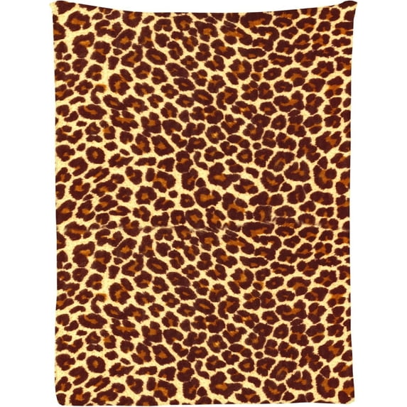 Leopard Super Soft Micro Fleece Blankets Quilt Plush Lightweight Dual-Sided Decorative Couch, Sofa, Travel, Lap, Bed Throw Blanket,80"x60" for Adults