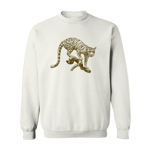 Leopard Sweatshirt Men -Image by Shutterstock, Male Medium
