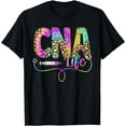 thumbnail image 1 of Leopard Tie Dye CNA Life Nurse Squad Nurse T-Shirt, 1 of 4