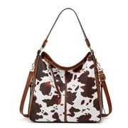 Leopard Tote Bag for Women,Cute Bag Cheetah Print Purse,Vintage Slouchy Hobo Bag Large Capacity Tote Bag Bag