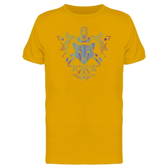 Leopard Tribal Head T-Shirt Men -Image by Shutterstock, Male Small