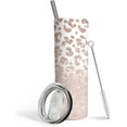thumbnail image 1 of Leopard Tumbler With Lid And Straw 20 Oz Leopard Print Tumbler Cup Stainless Steel Insulated Cheetah Cup Pink Leopard Coffee Travel Mug, 1 of 6