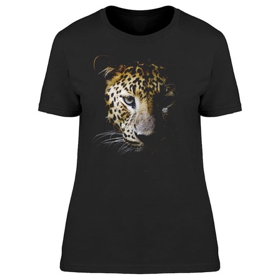 Leopard W/Intense Look T-Shirt Women -Image by Shutterstock, Female Small
