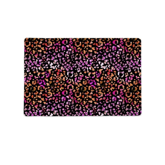 Leopard Watercolor Print Mat Rectangle  -Image by Shutterstock,