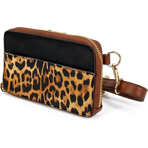 Leopard Weekender Tote Bag for Travel, Carry- Print Tote Bag