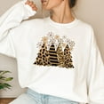 thumbnail image 1 of Leopard Winter Tree Sweatshirt: Cozy Winter Sweatshirt157 Tshirt All Size S-5XL, 1 of 5