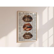 Leopard Y2K Prints Set, Glam Fashion Gallery Wall Art