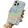 thumbnail image 1 of Leopard for iPhone 14 Pro Max Case Clear Women Cute Design [8FT Drop Tested] Glitter Sparkly Hard Shockproof Protective Phone Case Slim Cover Anti-Scratch (Leopard), 1 of 11