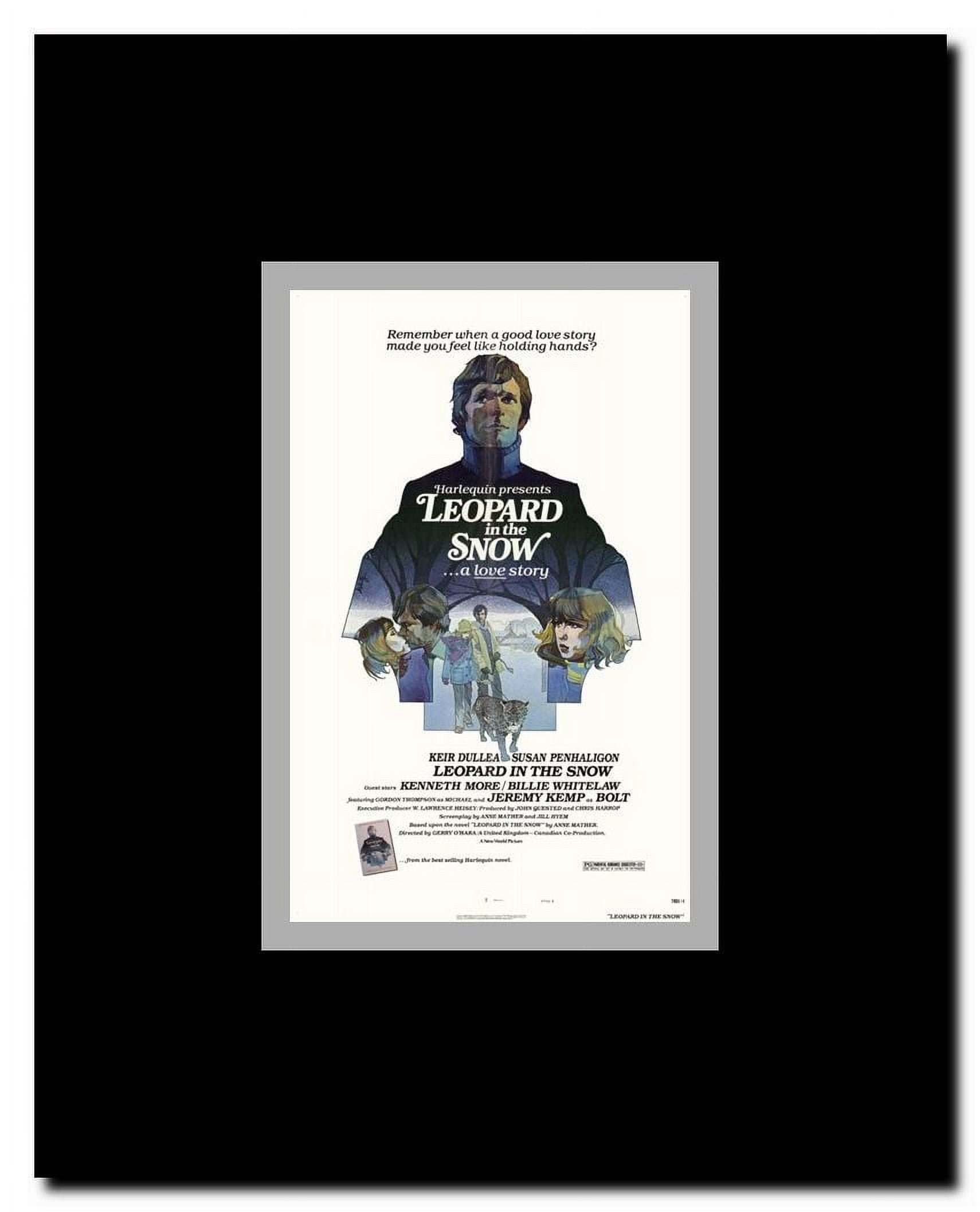 Leopard in the Snow Framed Movie Poster