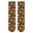 thumbnail image 1 of Leopard print calf socks, printed stockings, mid length socks, fashionable and versatile colorful socks (2 pairs), 1 of 2