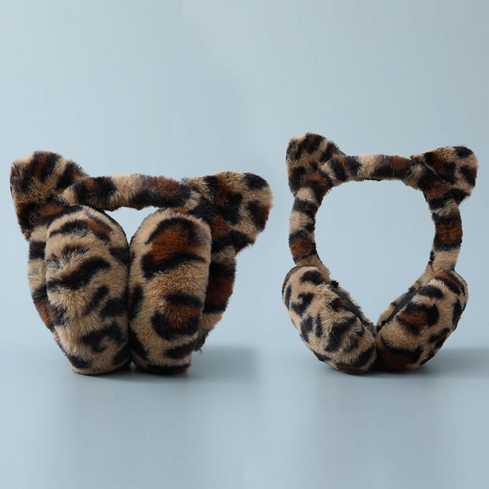 Warm Leopard Print Ear Muffs 3288bf8211151a974b2ad5cbb0ee64  main image 4