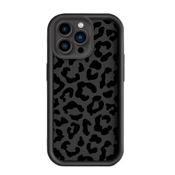 Leopard print phone case Apple 15p 16 anti drop iPhone 14 protective case 13 phone case,Sand powder