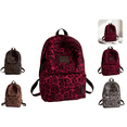 thumbnail image 1 of Leopard y2k Backpack Cute Animal Print, Modern Cheetah Pattern School Bag for Students and Daily Use(Red), 1 of 6