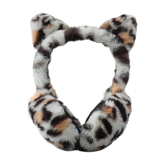 Leopards Ear Covers Stretchable Comfortable Cold Weather Protector Hiking Unisex