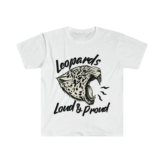 Leopards Loud and Proud School Spirit Shirt Leopard Mascot Fan T-shirt